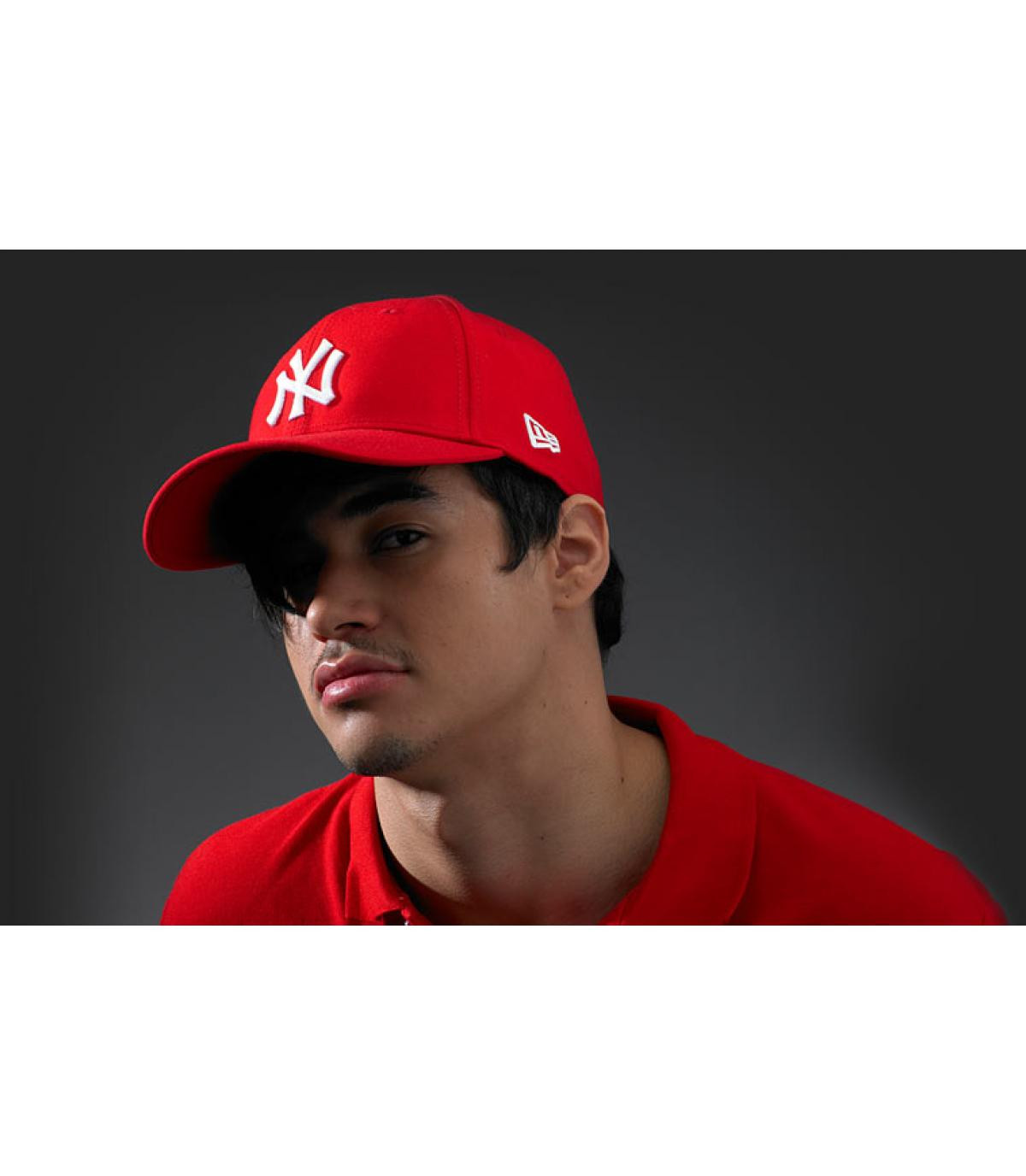 Casquette NY 39Thirty rouge