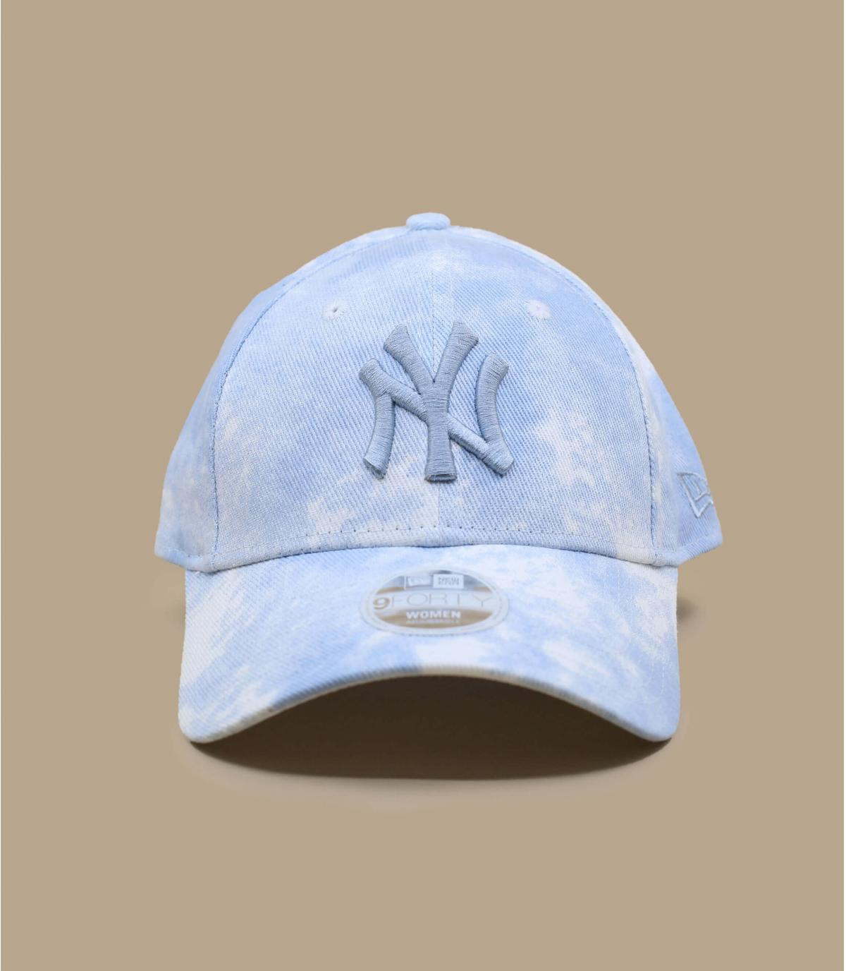Casquette Baseball Denim Vintage New York - Brodée - Taille Réglable - Unisexe Homme Femme - Style Rétro