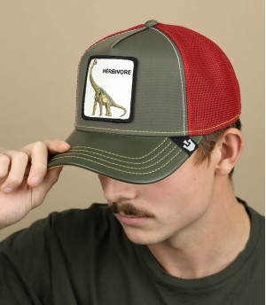 Trucker Thunder Lizard olive