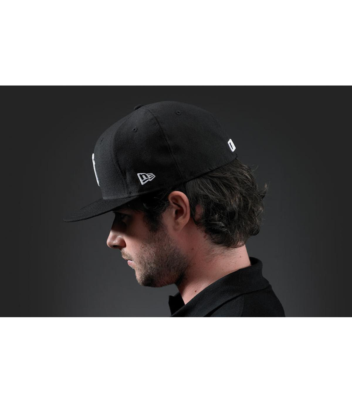 Casquette LA 59fifty noire