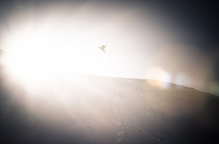 snowboard jump